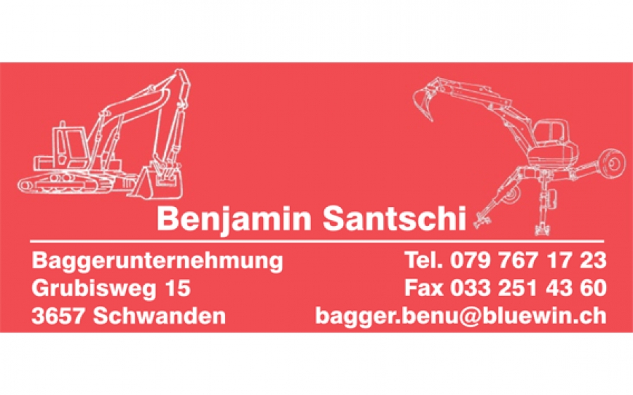 Baggerunternehmung Santschi